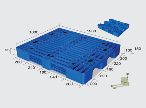 Single Gridding Surface Standard Pallets Rackable