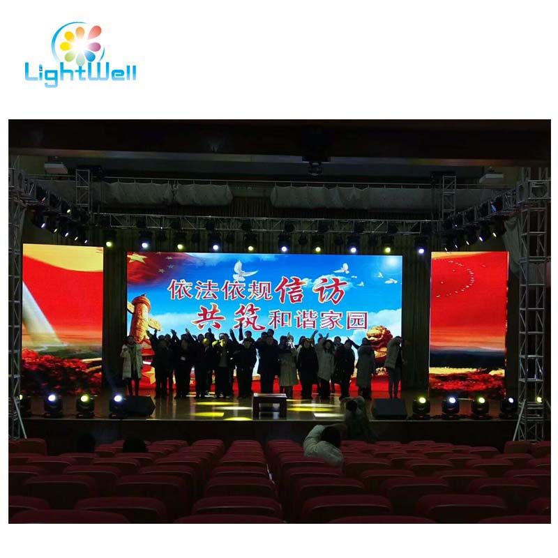 LED Advertising Display Board Indoor Outdoor P3.91 P4.81 Stage LED Screen for Concert with Aluminum Cabinet 500*1000