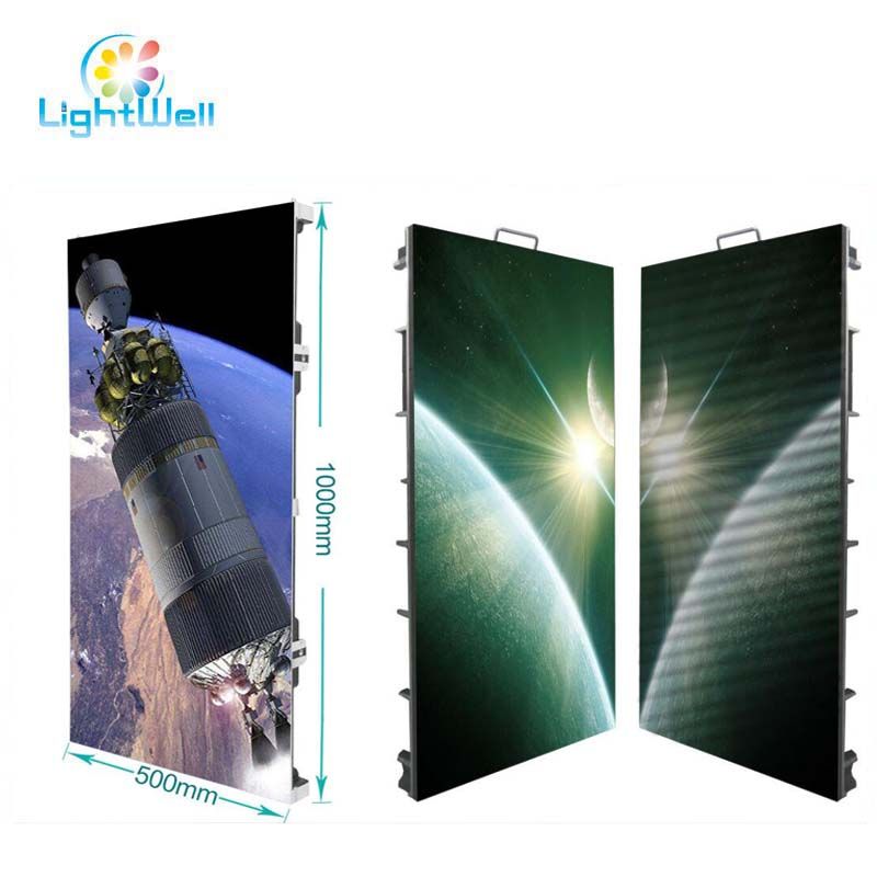 LED Advertising Display Board Indoor Outdoor P3.91 P4.81 Stage LED Screen for Concert with Aluminum Cabinet 500*1000