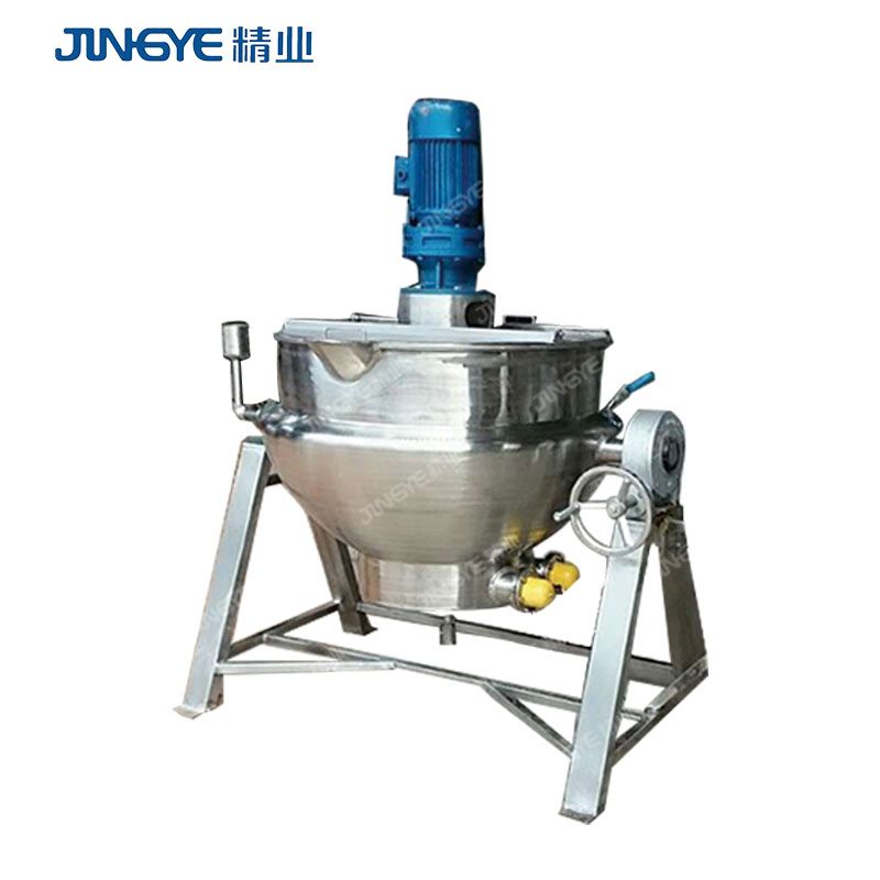 Sauce Cooking Jacketed Kettle Mixer With Electric Heating