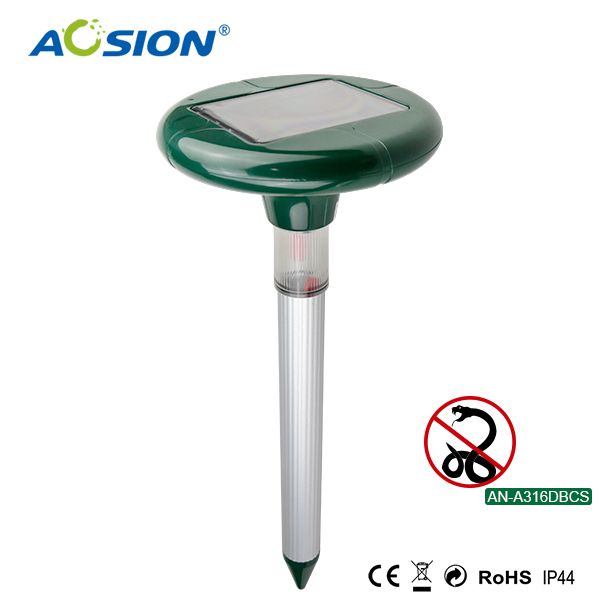 Aosion Garden light Solar Sonic Snake Repeller AN-A816