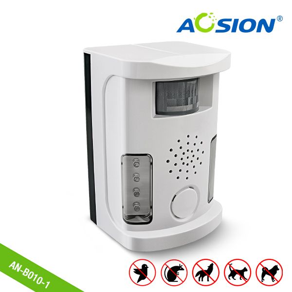 Aosion Battery Powered Ultrasonic Animal Repellent AN-B010-1