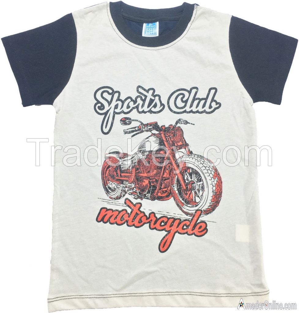 Boys Printed T Shirt