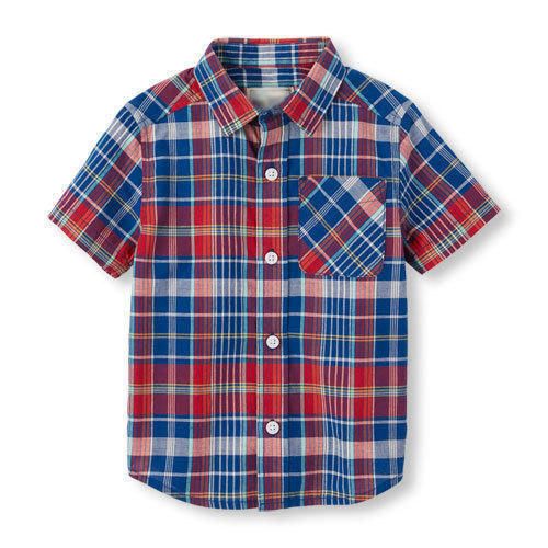 Boy's Half Sleeve Casual Shirt