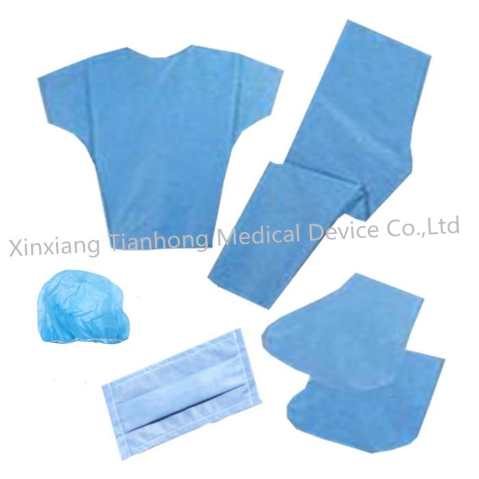 Hospital PP Isolation Examination gown Medical Exam Gowns