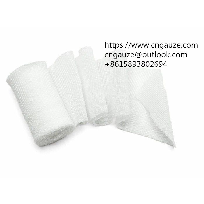 Disposable 100% Cotton Absorbent Elastic Gauze Bandage 