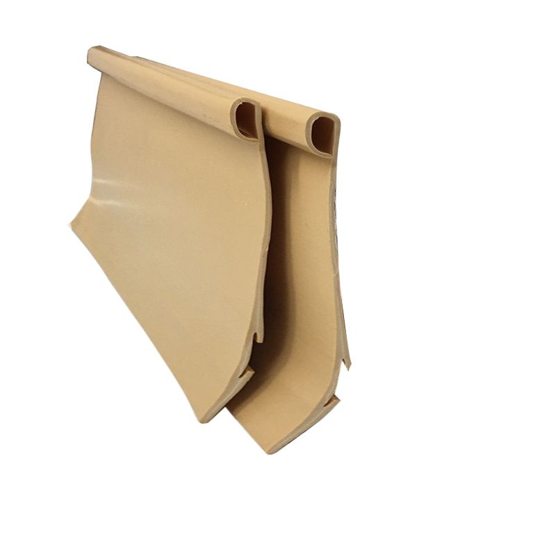 flexible PVC skirting board with cove and cap 