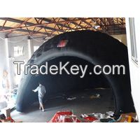 Inflatable black  tent