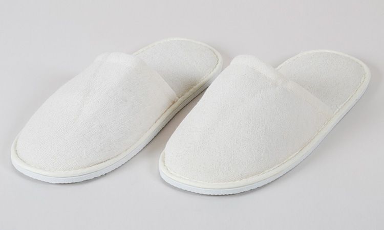 Eliya Cloth Wholesale Disposable White Terry Towel Eva Sole Spa Hotel Slipper