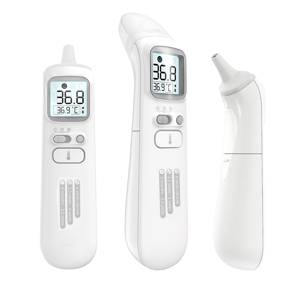 Aoj-20b Digital Infrared Ear Thermometer With Forehead Function Household Thermometer 