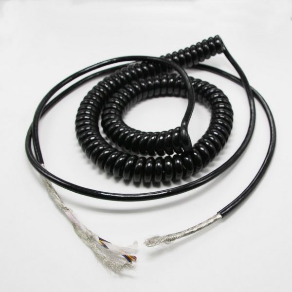 Flexible spring wire cable