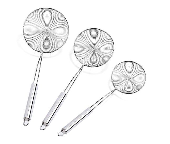 wire mesh  Spider Strainer Skimmer