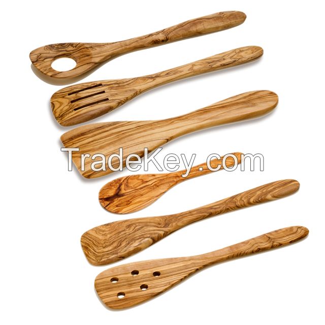 Spatula, spoon, fork, laddle & knife