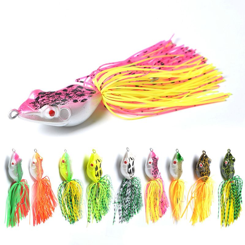 Fishing Lures Soft Frog Lure for Killing the Black Fish Ray Frogs