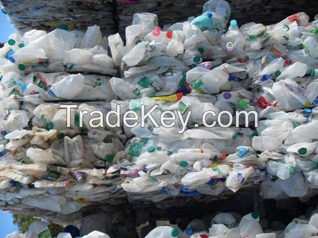 HDPE Milk Bottle Scrap