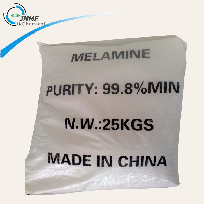 Melamine powder 99.8% CAS:108-78-1 Tripolycyanamide melamine