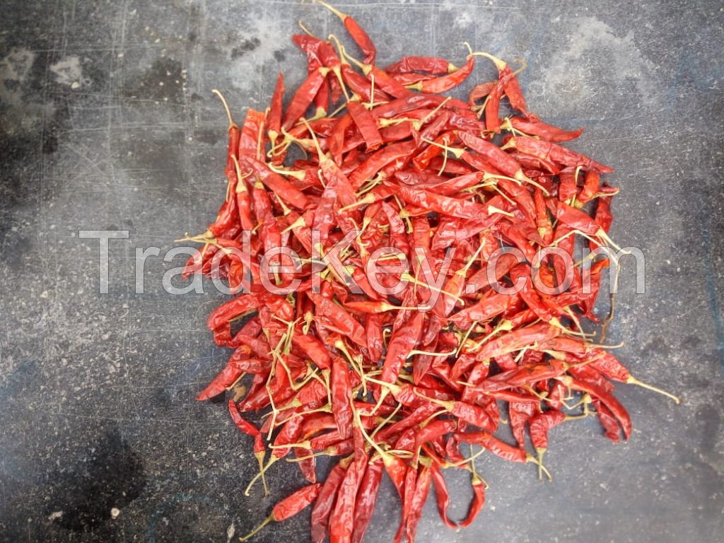 Indian Dried Red Chillies Sannam 334