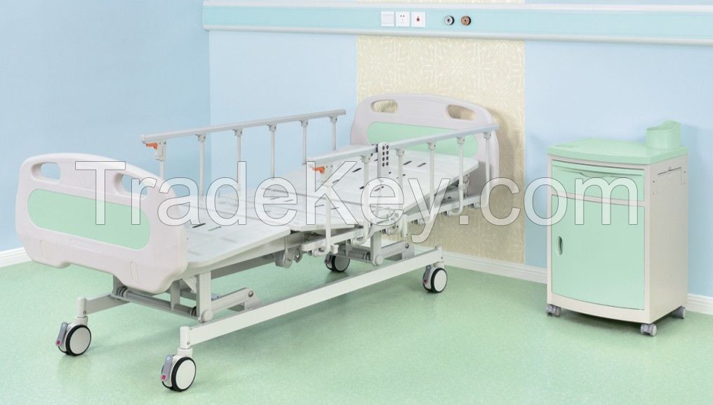 Professional manufacurer three function electric hospital patient bed