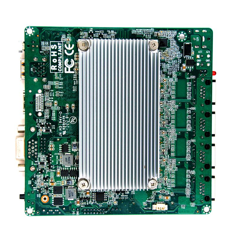 1*Mini-PCIe 1*USB2.0 1*USB3.0 DDR3 8GB Ram Industrial Motherboard support Rich I/O Port and 4*I211AT Gigabit Ethernet