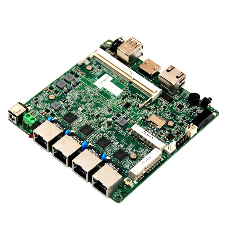 E3845/J1900\J1800\N2806\N2900 DDR3 8GB Ram Industrial Motherboard support 4* I211AT Gigabit Ethernet