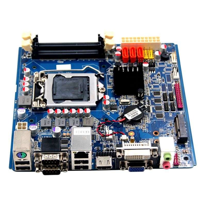 Dual Core LGA1155 DDR3 Industrial 16GB H81 Motherboard support LAN USB