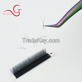 Wholesale private label YY style 0.07 silk eyelash extension