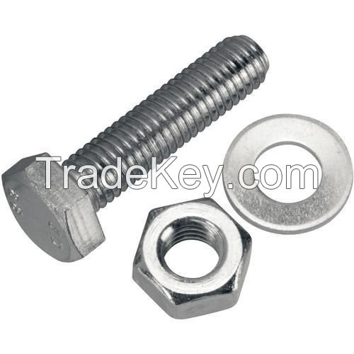 STAINLESS STEEL 304 GRADE NUT, BOLT &amp; WASHER