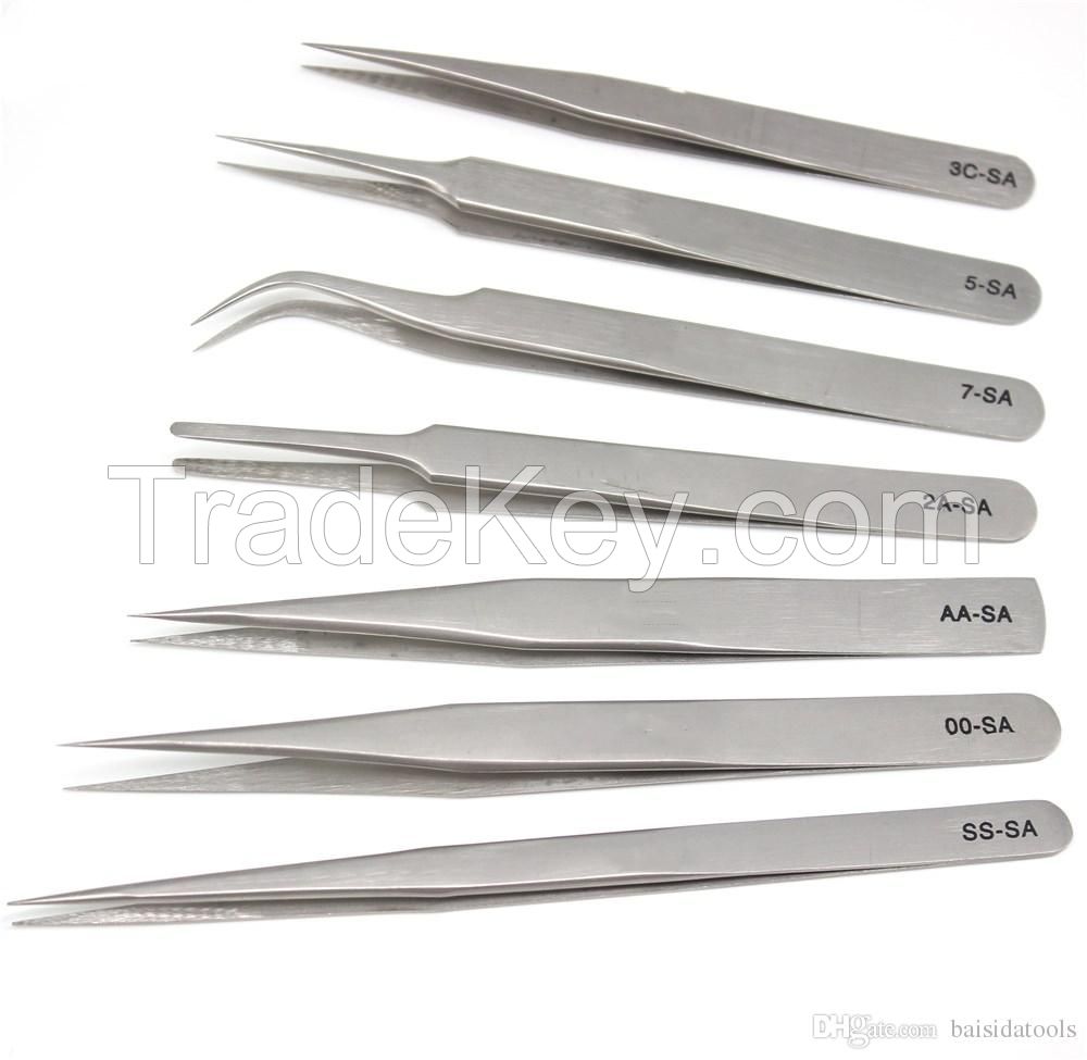 Swiss jeweler precision beauty tweezers