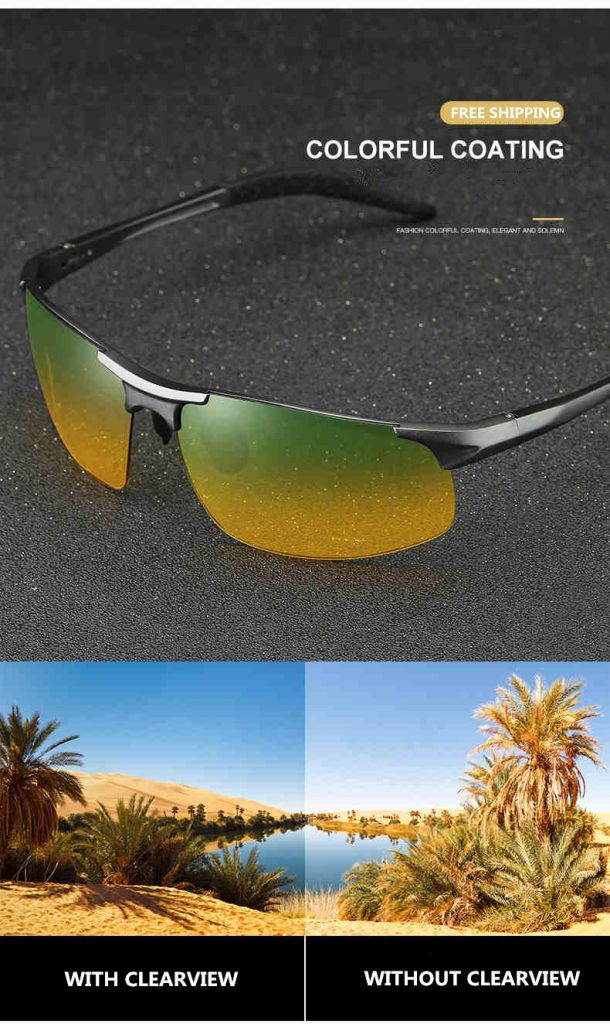 Night Vision Glasses, the polarised photochromic lenses to help drivers to see better at night and in foggy conditions.