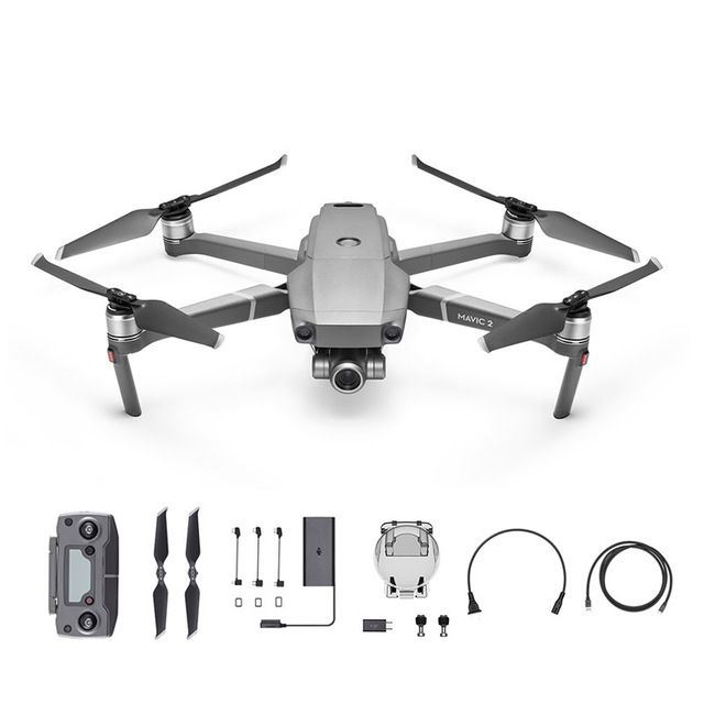 Dji Mavic 2 Pro / Zoom 8km 1080p Fpv W/ 3-axis Gimbal Omnidirectional Obstacle 4k Camera Rc Drone 31mins Flight Time