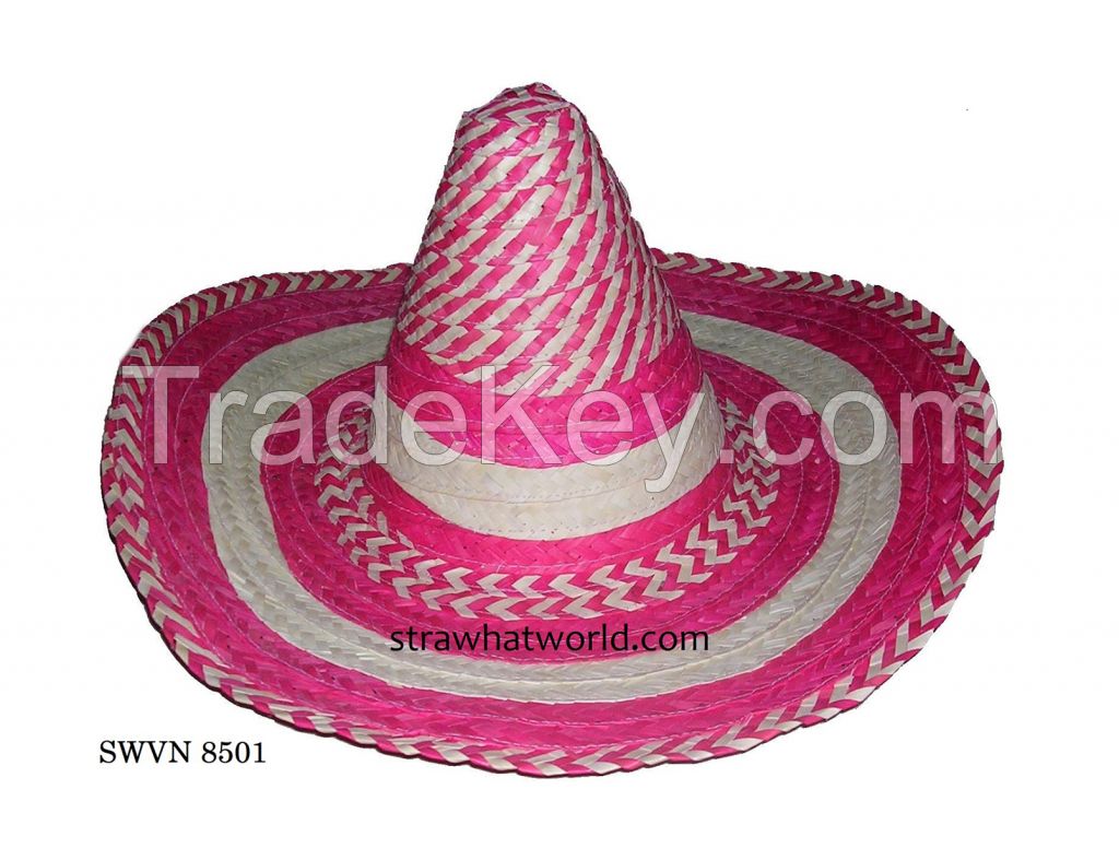 Carnival Mexican Sombreros Hat, Mexican Hat Carnival Vietnam, Mexican Straw Hat