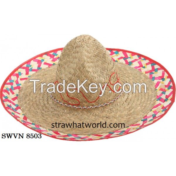 Mexican Straw hats for promotion, Mexican straw hats,