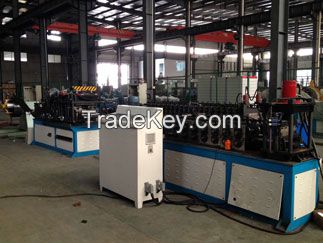 Fire Control Cabinet End Cap Roll Forming Machine