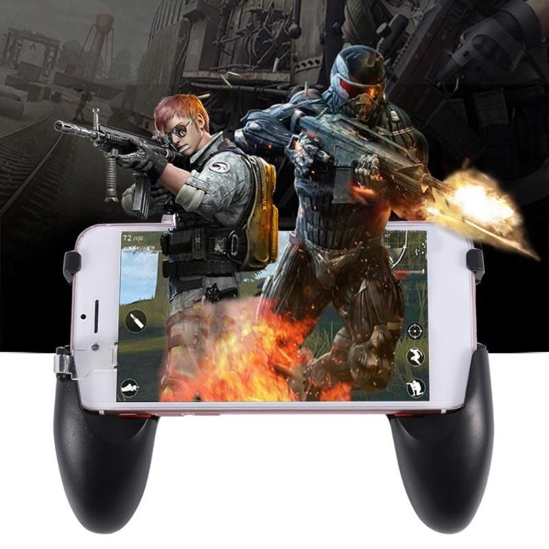 5 in 1 Mobile Phone Gamepad Joystick Controller L1R1 Fire Shooter Buttons Trigger Handle For PUBG