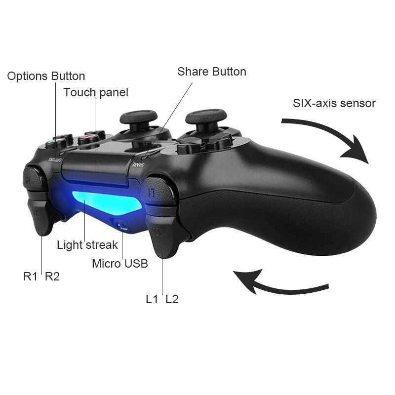 Version 2 Wireless Bluetooth 4.0 Controller For SONY PS4 Gamepad For Play Station 4 Joystick Console For Dualshock 4