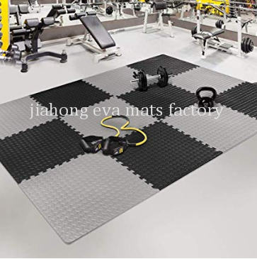 EVA Foam jigsaw mats, EVA Foam Interlocking Floor Mats, 10 numbers Titles Baby Play Mat