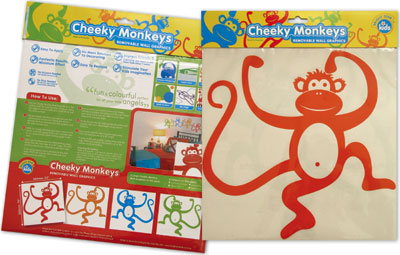 Cheeky Monkeys Wall Graphics