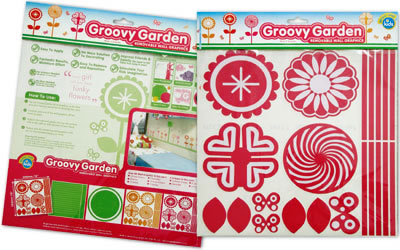 Wall Stickers Groovy Garden