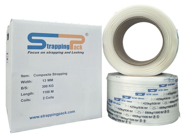 Composite cord strapping