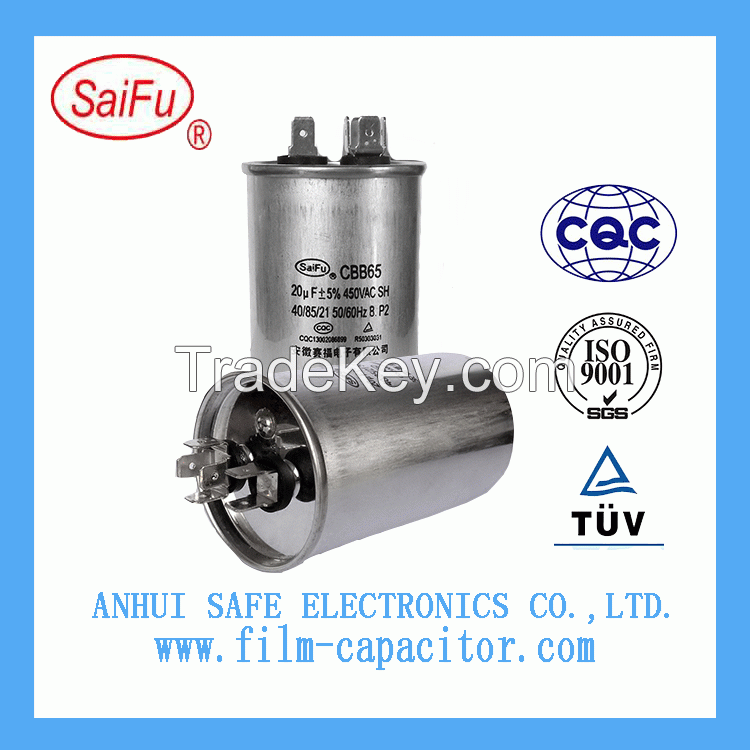 AC Motor Run and Start Capacitor (CBB65) 