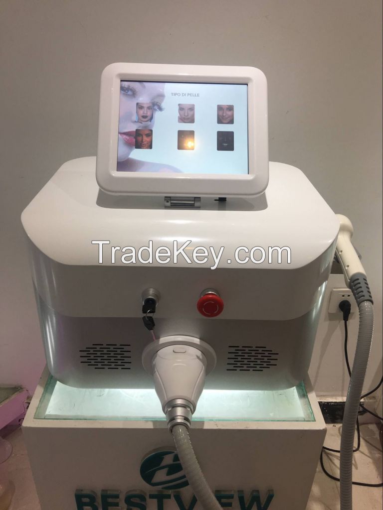 2020 CE ISO TUV Approved Three Wavelength Diode Laser Hair Removal Machine Factory Price