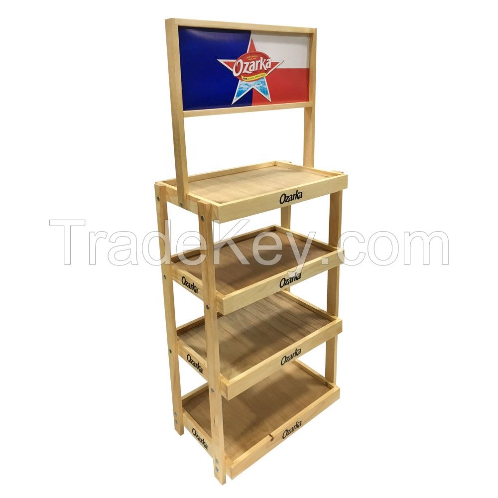 Wood POP Display Rack, Shop Display, Custom Wood Store