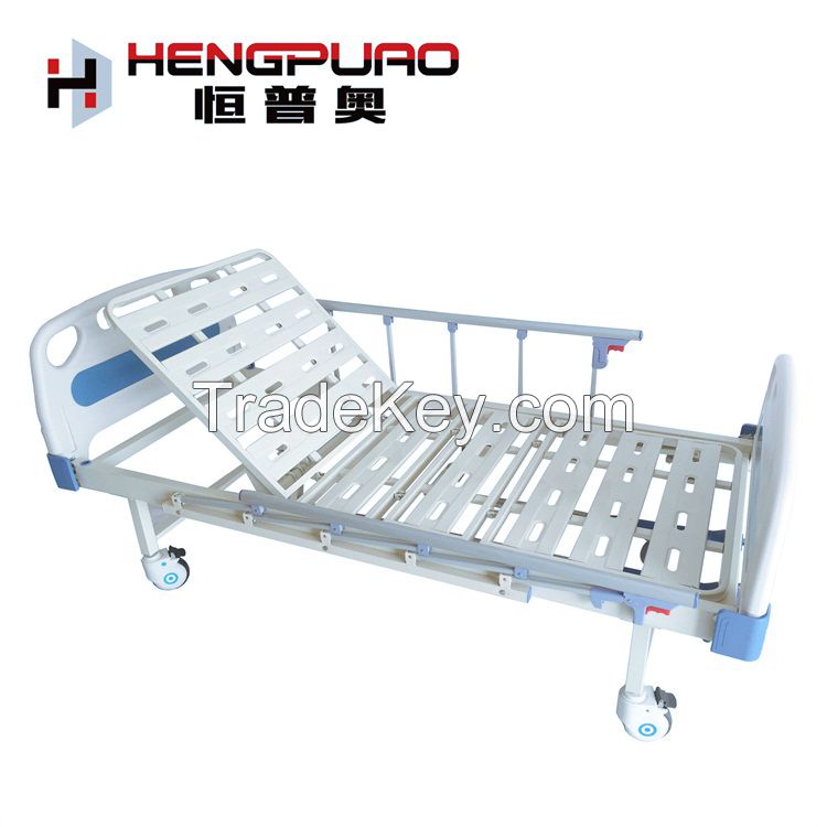 hospital furniture adjustable manual medical bed for patient