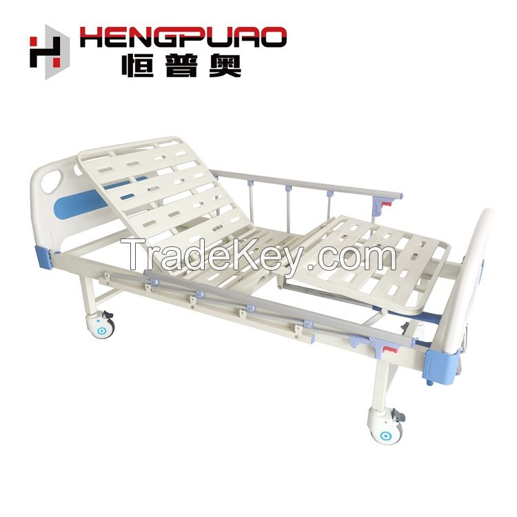 hospital furniture adjustable manual medical bed for patient