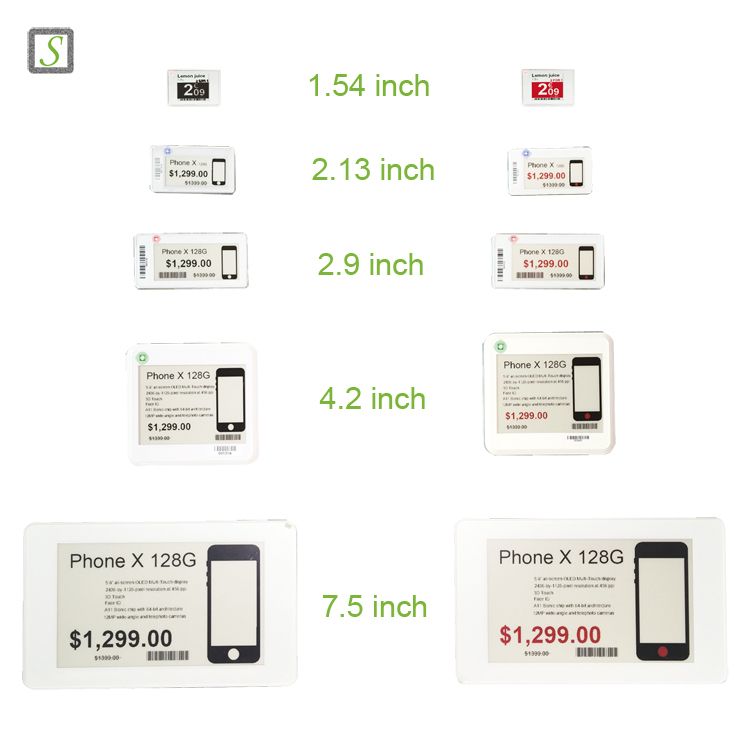 Supermarket Price Checker Digital Epaper Eink Display Electronic Shelf Tag