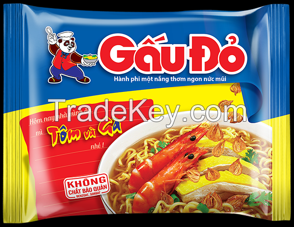 Red Bear Instant Noodle - Shrimp &amp; Chicken Flavor