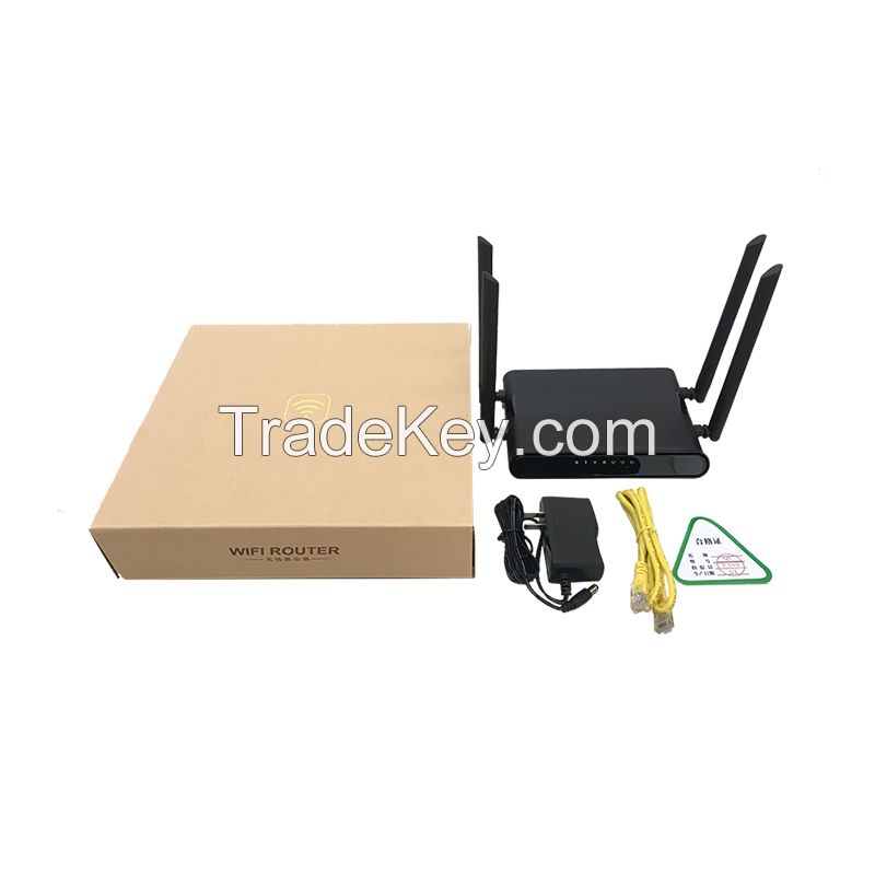 192.168.1.1 3g/4g wifi router 3 lan port with 4G sim card slot