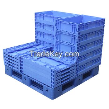 foldable plastic crates