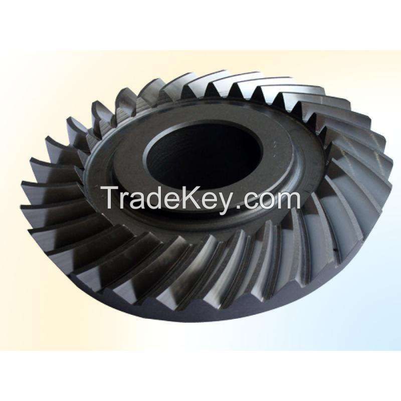 The helical gear of helical gear reducer