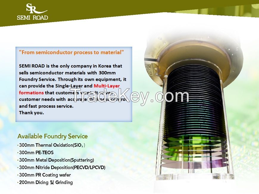 semiconductor process wafer